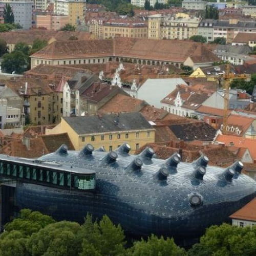 Clădiri originale - Muzeul de artă din Graz