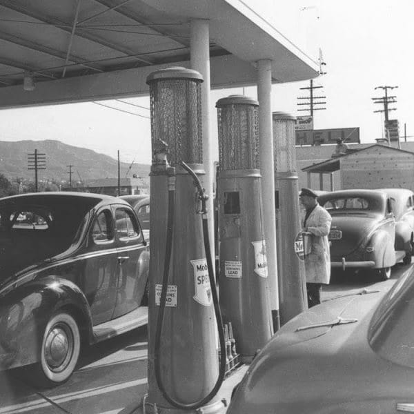 Benzinărie în Los Angeles