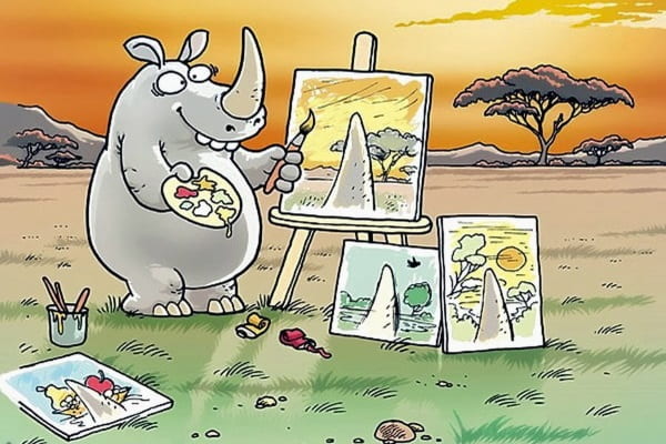 Lumea unui rinocer