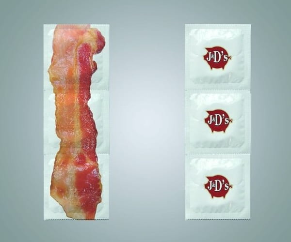 Prezervativ bacon 1