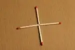 Patru bețe în cruce