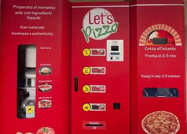 Automat pizza