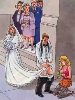 Caricaturi obscene - La nuntă