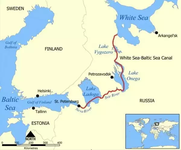 Canalul Marea Albă - Marea Baltică