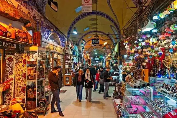 Atracții turistice - Marele bazar din Istanbul