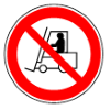 Accesul interzis vehiculelor de transport