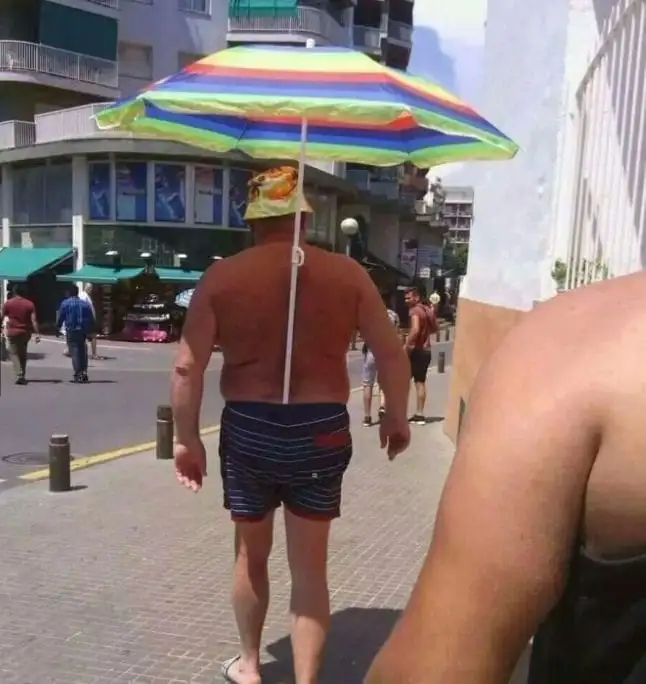 Umbrelă de plajă
