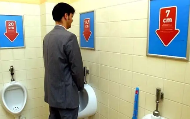 WC bărbați personalizat