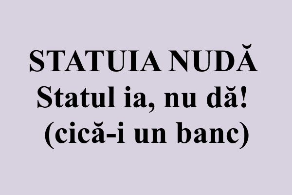 Imagini pe care le-am postat - Statuia nudă