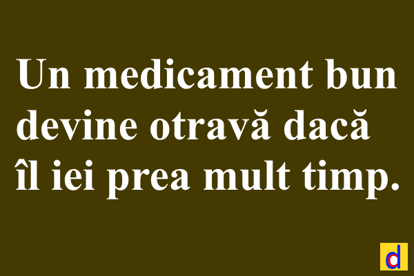 Un medicament bun